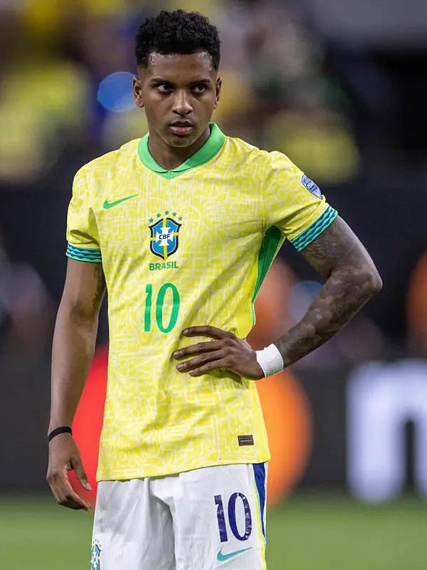 推荐商品：cNike Brazil巴西国家队 Dri-FIT足球短袖球衣 2024美洲杯/球迷版/光板