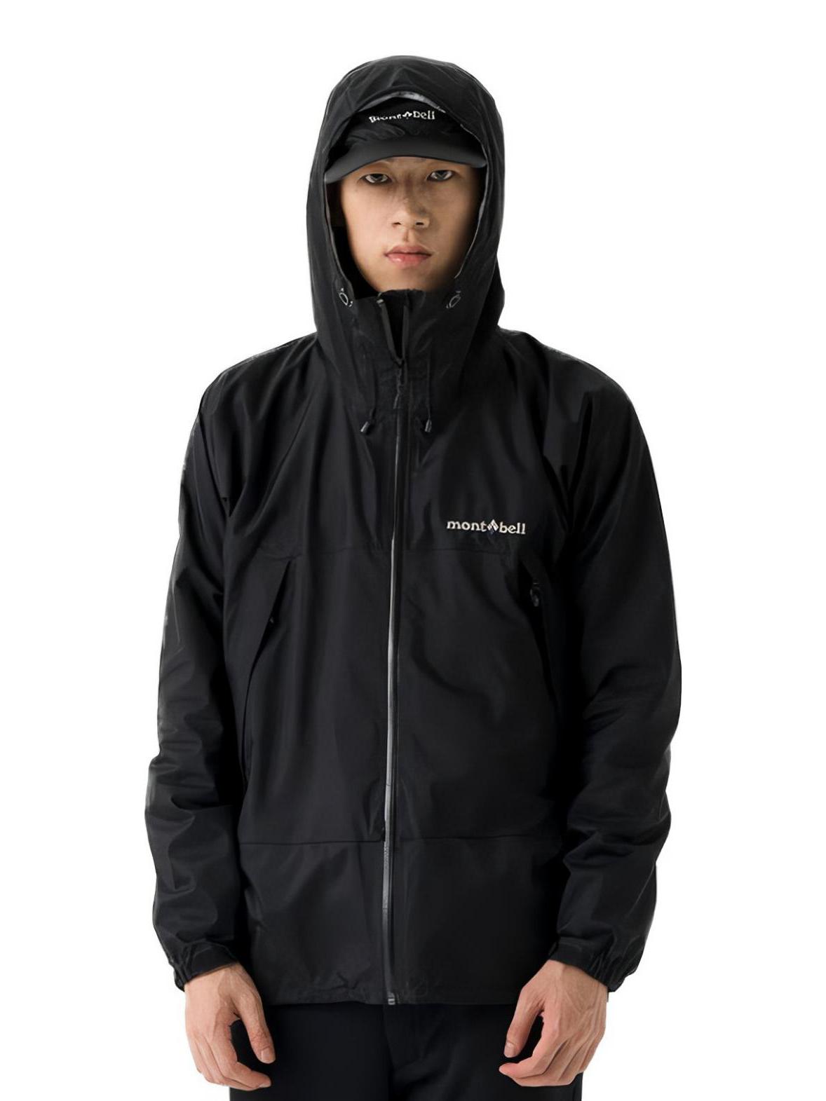 推荐商品：Mont-bell D雷系列RY-TEC3层面料防风防水透气硬壳冲锋衣 1128635 黑