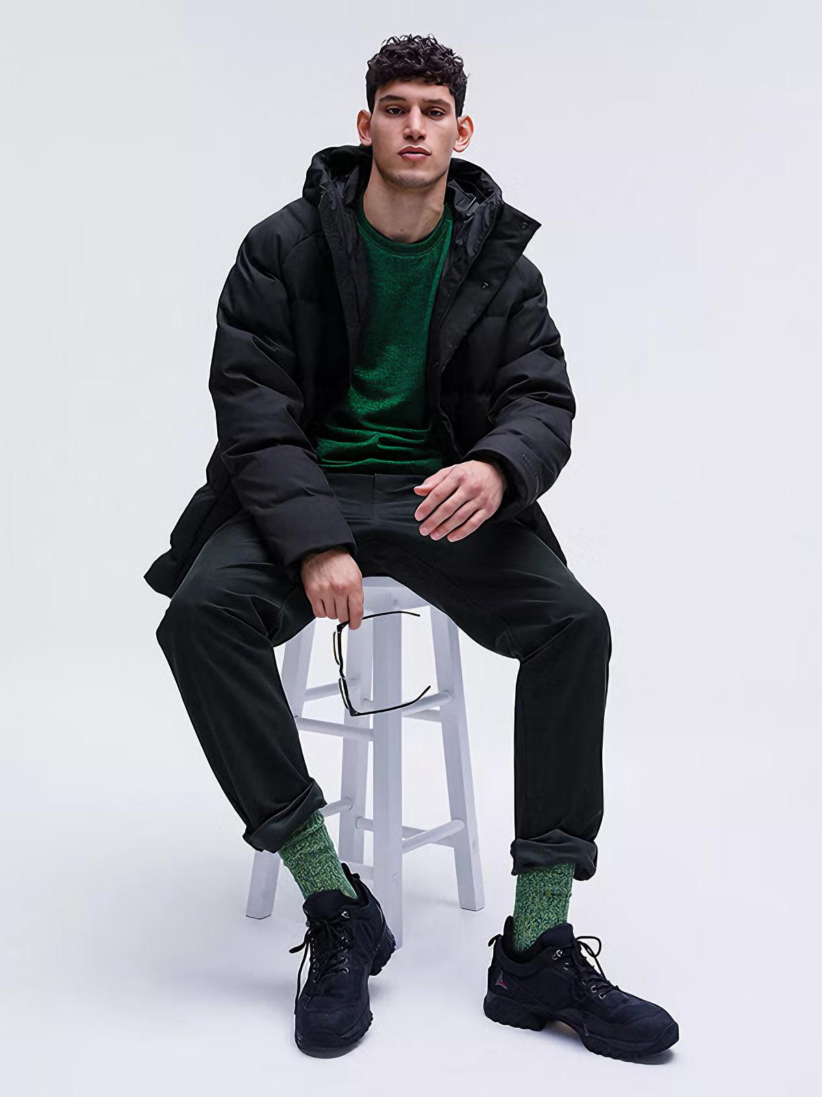 推荐商品：【库里同款】LULULEMON/露露乐檬 Wunder Puff系列功能型保暖连帽600蓬羽绒服 LM4AJIS 黑