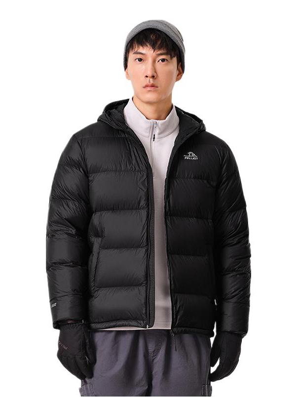 推荐商品：Pelliot/伯希和 经典2.0系列新年限定防风加厚鹅绒羽绒服 12340804 曜石黑