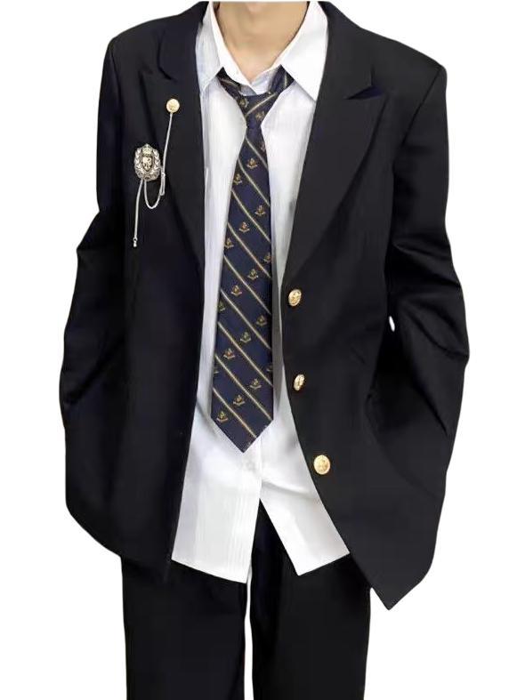 推荐商品：Chisportate 日系学院风西装 AP2-ELSJEL47 黑