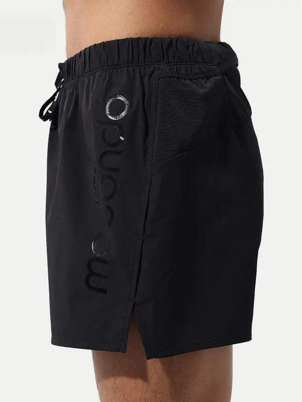 推荐商品：马孔多 速干防晒收纳防汗凉感运动短裤 MFSNC1D005 黑