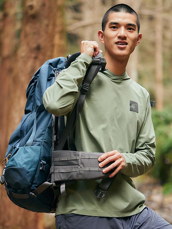 推荐商品：SANFO PLUS/三夫户外  速干纯色透气防晒衣 男女同款 69410IJU24001 海雾