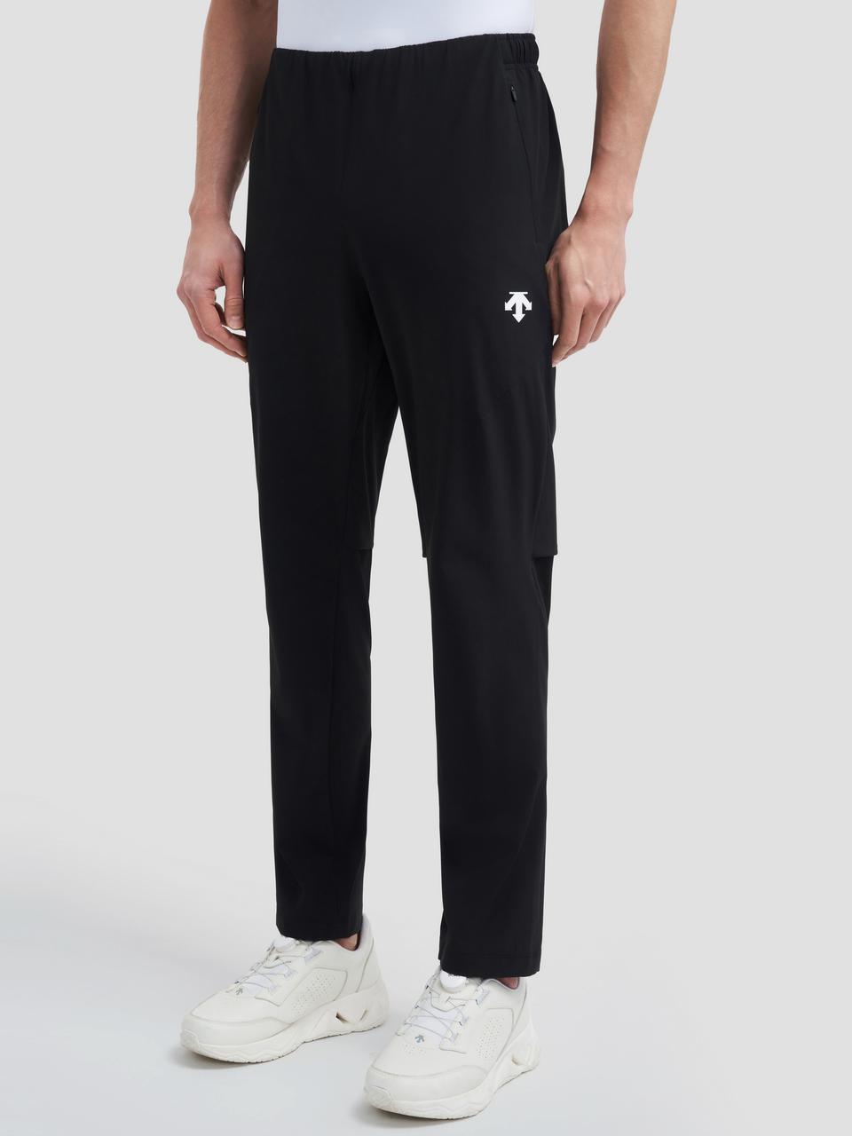 推荐商品：DESCENTE/迪桑特 TRAINING系列综训训练系列速干薄款松紧中腰凉感运动长裤 D5231TPT56 黑