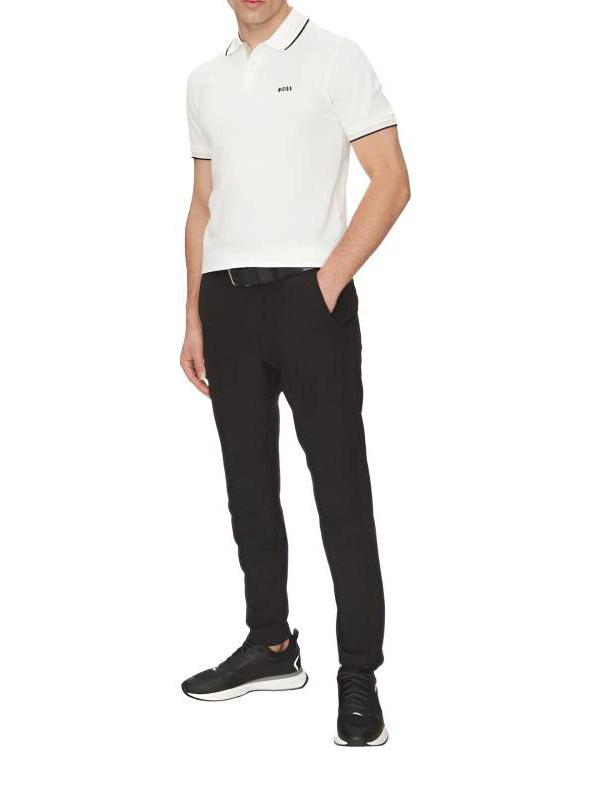 推荐商品：Hugo Boss/雨果博斯 修身徽标短袖Polo衫 50506193 白