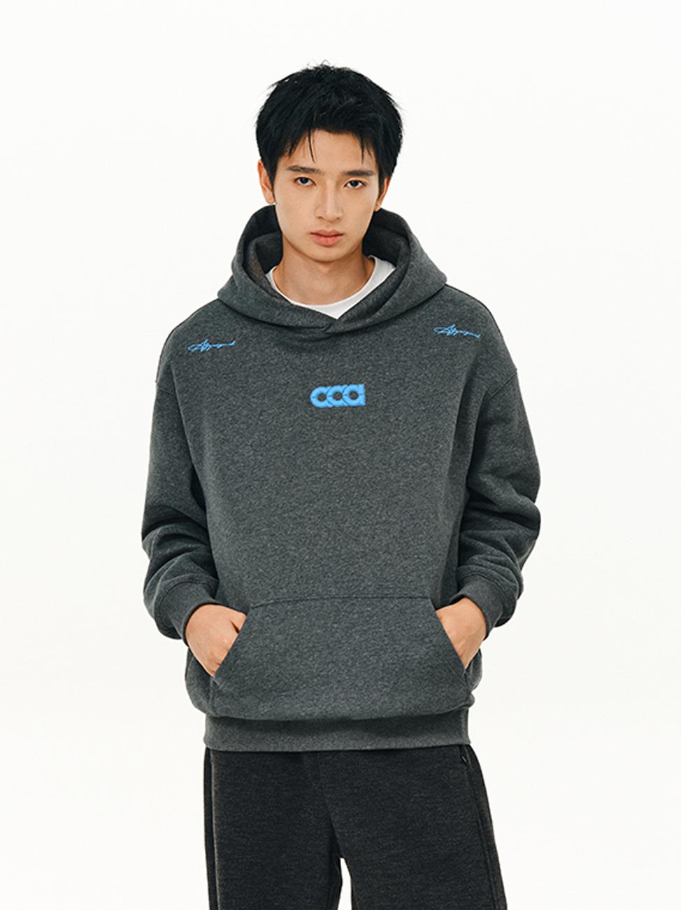推荐商品：ATRY 字母刺绣Logo重磅连帽长袖卫衣 AY25627 深花灰