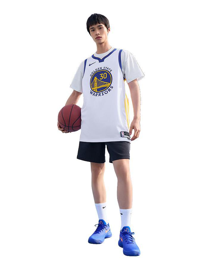 推荐商品：Nike NBA库里 金州城市限定勇士队 速干无袖圆领30号球衣 22-23/Association/SW