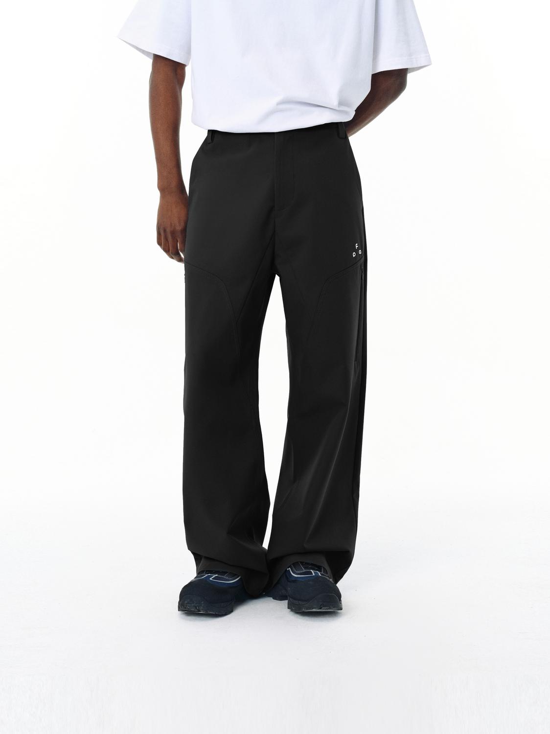 推荐商品：FPA/VENGETICE 防水软壳户外直筒防风登山休闲长裤 FPA252238 黑