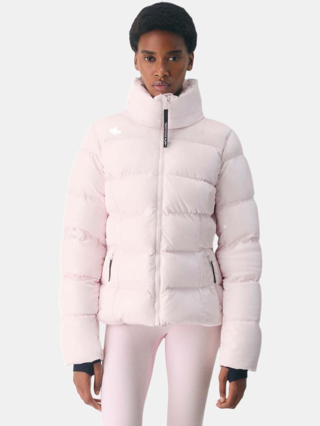 推荐商品：Aritzia 鹅绒保暖拉链厚款长袖羽绒服 女装 126427 糯米粉