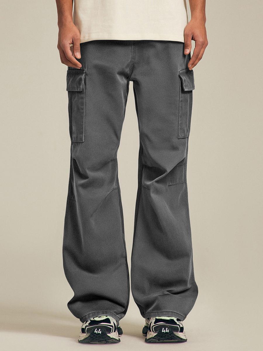 推荐商品：88rising  直筒美拉德美式纯棉工装裤 88F24319441 灰