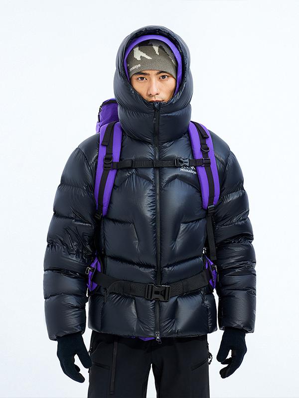 推荐商品：Himalaya/喜马拉雅 玉龙 拒水800蓬鹅绒保暖羽绒服 A35CR28357 幻影黑
