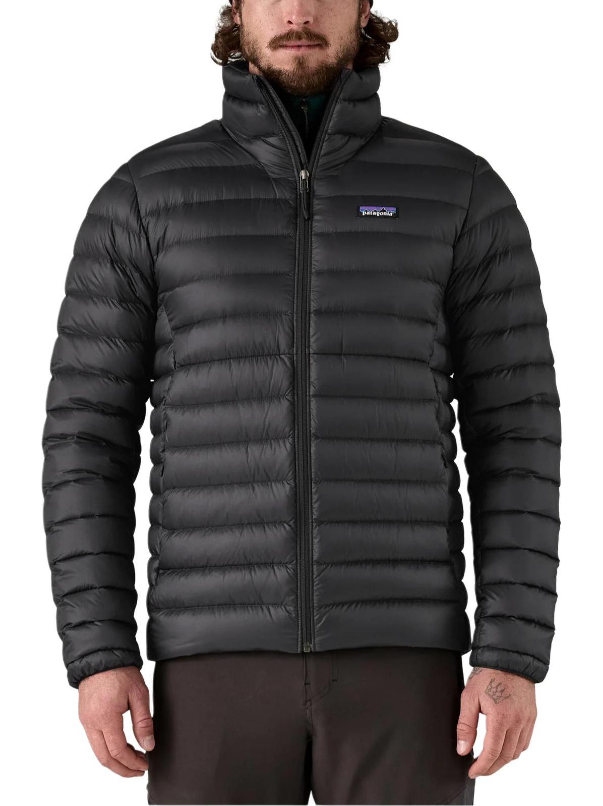 推荐商品：【甜茶同款】Patagonia Down Sweater NetPlus面料排骨800蓬防风防水立领拉链轻薄羽绒服 84675 褐