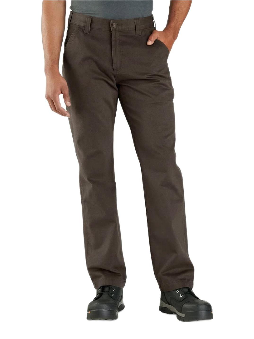 推荐商品：Carhartt/卡哈特 RELAXED FIT直筒长款工装裤 B324 深咖啡