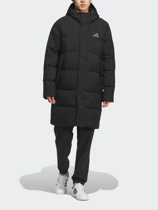 推荐商品：Adidas/阿迪达斯 暖芯科技600蓬保暖鸭绒长袖连帽羽绒服 KR0934 KS6480 KS6481 KS6482 KQ5515 KQ5516 KQ5517 KQ5518 KR0935 KQ5514 黑