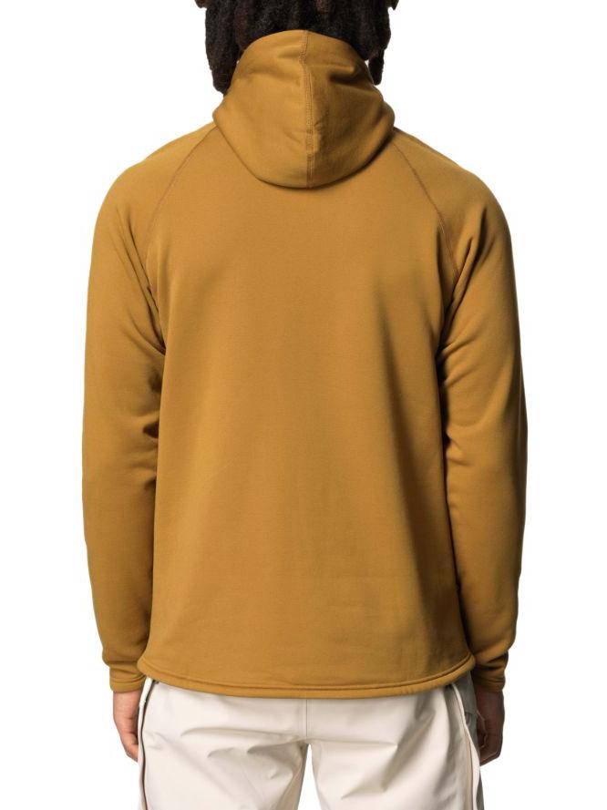 推荐商品：Houdini/胡丁尼 魔术大师保暖开衫连帽抓绒衣 830019 黄金绿