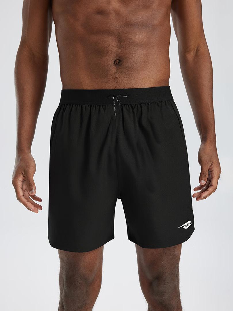 推荐商品：TANSHEZHE 2026SS 纯色透气速干运动短裤 TS6002 黑