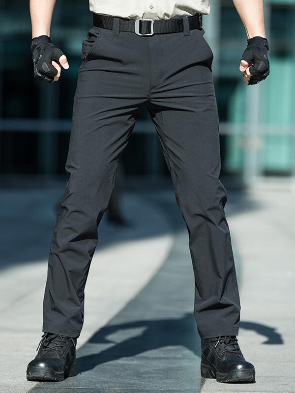 推荐商品：Dragon Tooth/龙牙 直筒通勤弹力休闲长裤 DT25-PA085 极夜黑