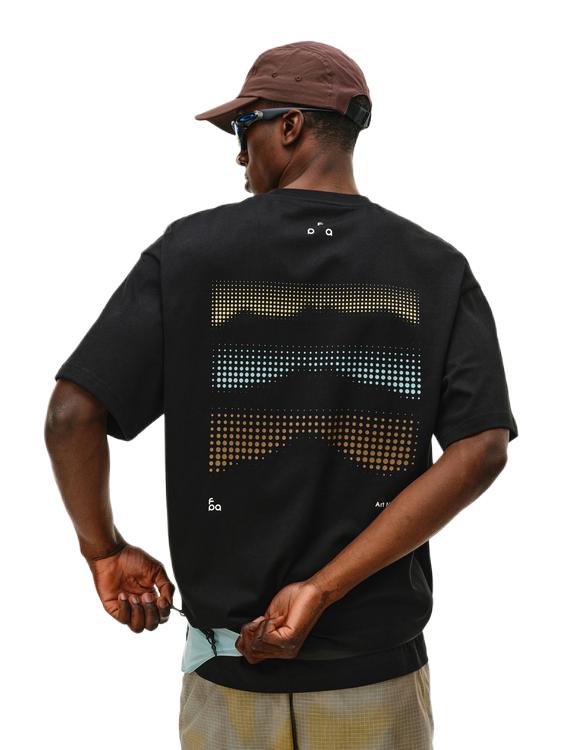 推荐商品：FPA/VENGETICE 2026SS 抗菌速干渐变短袖T恤 FPA263334 黑