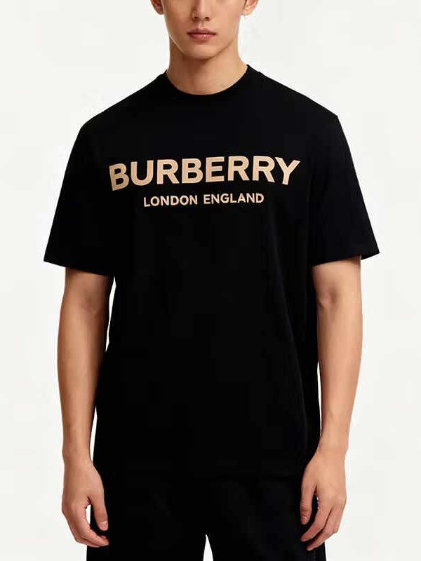 推荐商品：Burberry/博柏利 套头字母印花圆领短袖T恤 81042291 黑