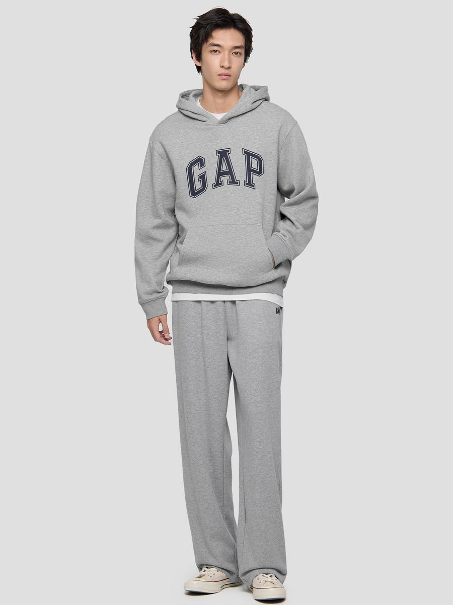 推荐商品：Gap 2026AW 薄绒套头长袖卫衣 623727 灰