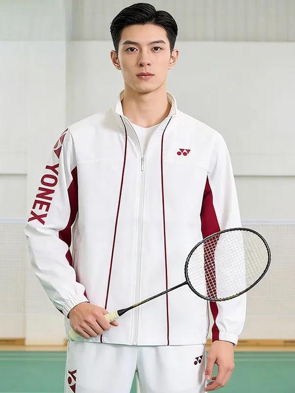 推荐商品：YONEX/尤尼克斯 长袖耐磨羽毛球服 500326BCR 象牙白