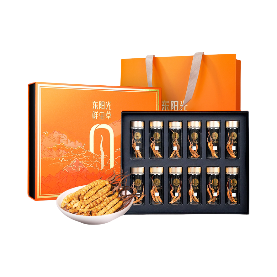 推荐商品：东阳光鲜虫草 冬虫夏草 礼盒装