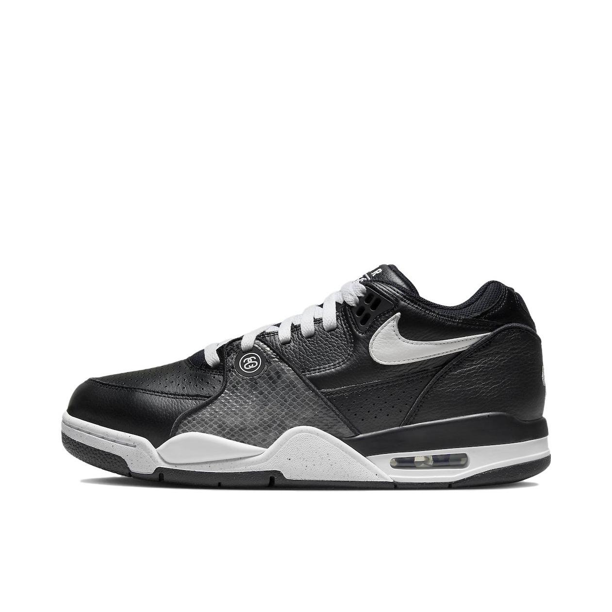 推荐商品：Nike Air Flight 89 篮球鞋 舒适缓震防滑耐磨潮流简约百搭复古轻便 Stussy联名/黑色