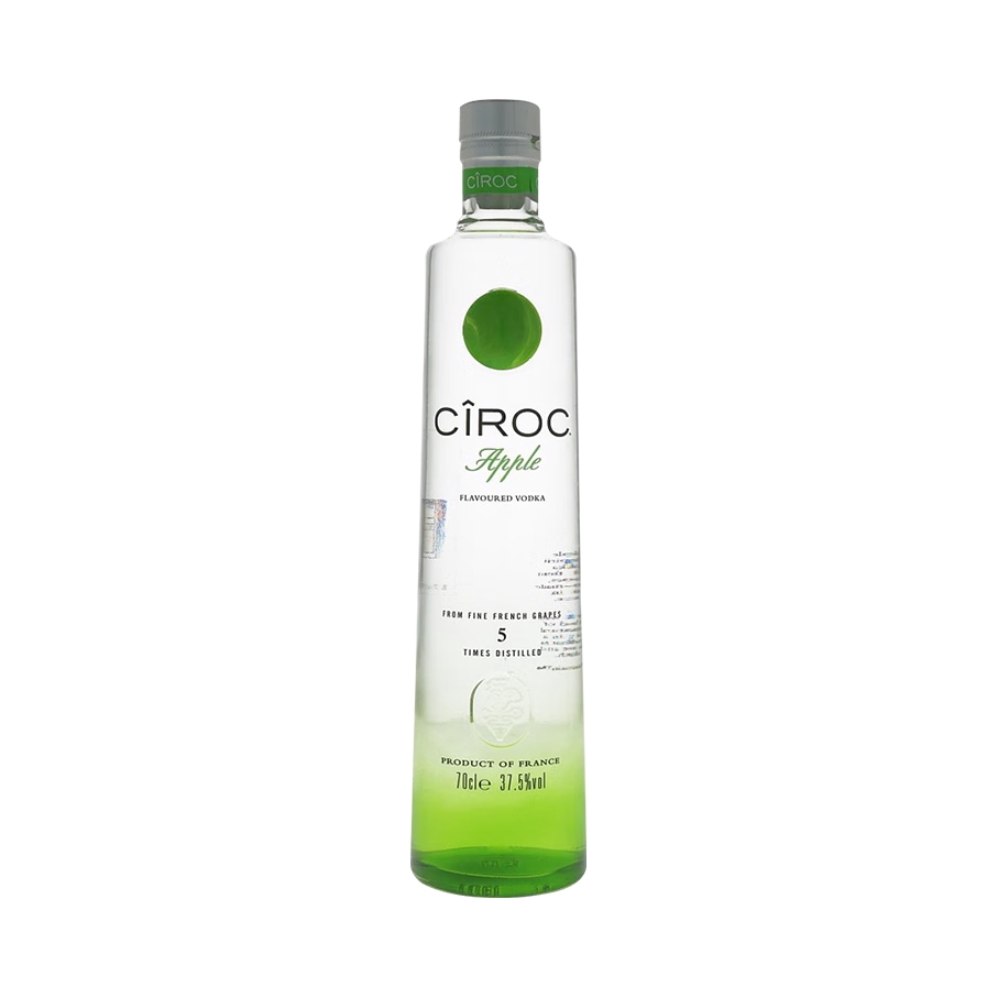 推荐商品：CIROC/诗珞珂 果味伏特加 多口味 37.5%vol 700ml 苹果