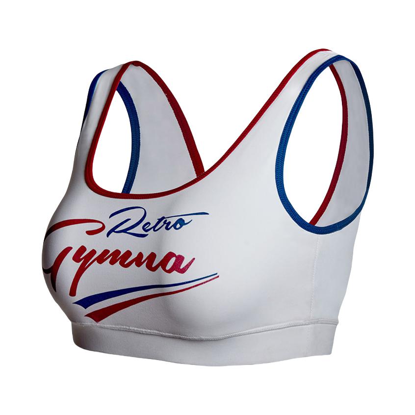 推荐商品：GYMNA U型无搭扣字母运动内衣 女装 GBRA007 白
