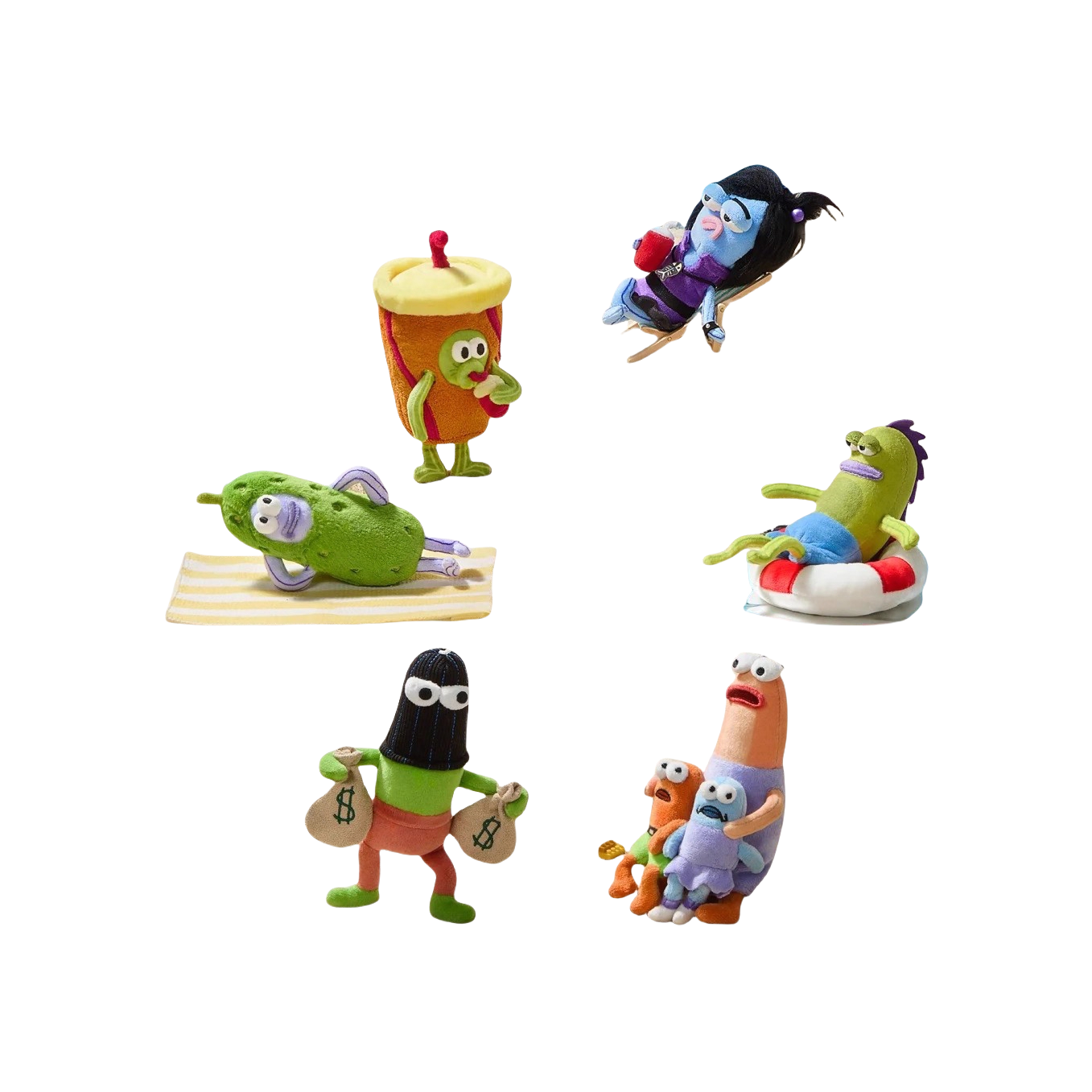 推荐商品：X11 SPACE 海绵宝宝 比奇堡居民的一天 盲盒