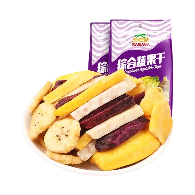 推荐商品：Sabava/沙巴哇 综合蔬果干 袋装 180g