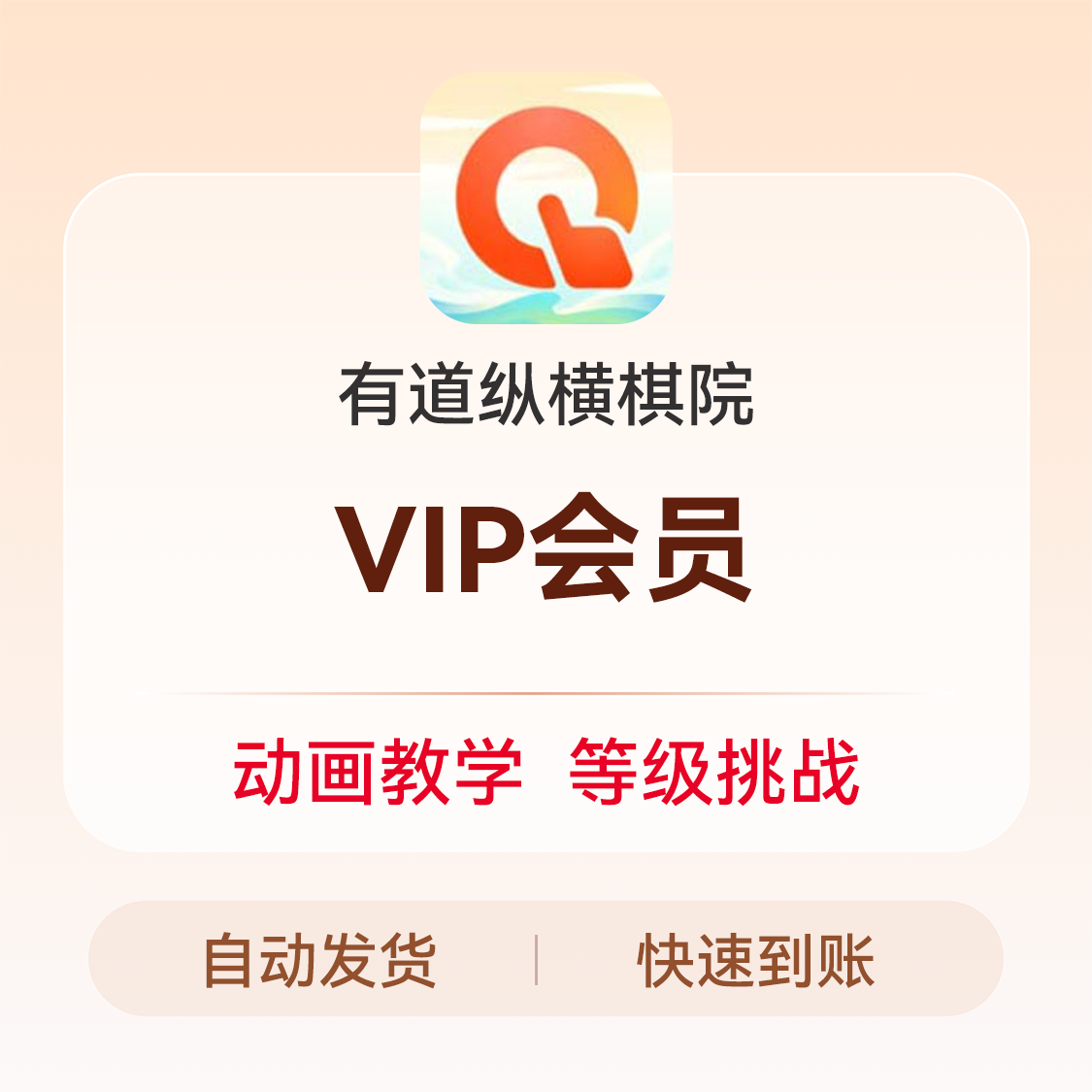 推荐商品：有道纵横棋院会员