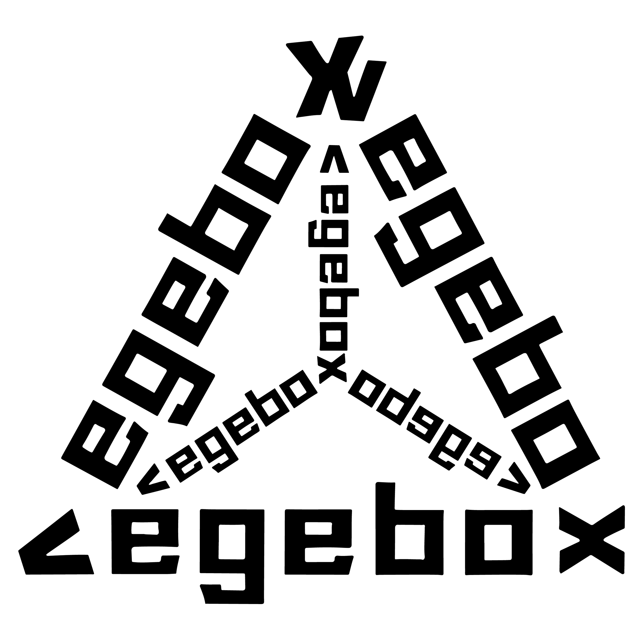 VEGEBOX 2021AW 侧边拼接条纹休闲裤 VE020 黑
