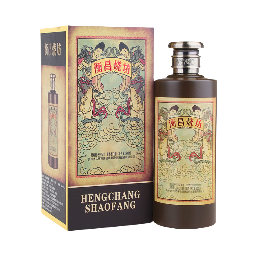 推荐商品：衡昌烧坊 2019年 白酒 500ml 53度 盒装