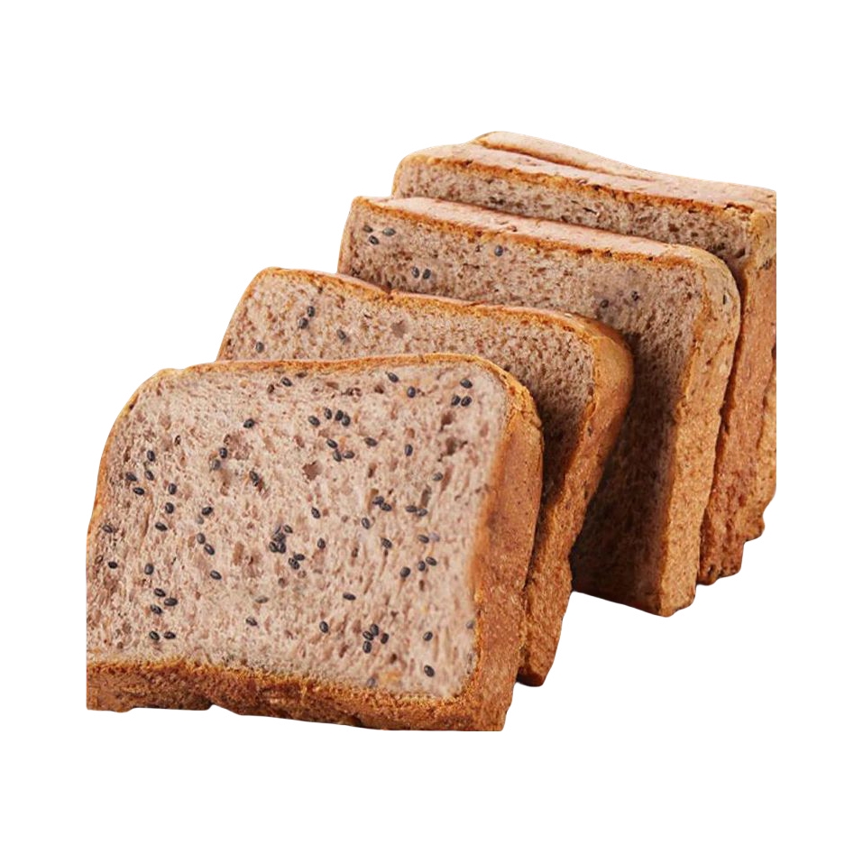 推荐商品：九劲 奇亚籽黑全麦代餐吐司面包 袋装