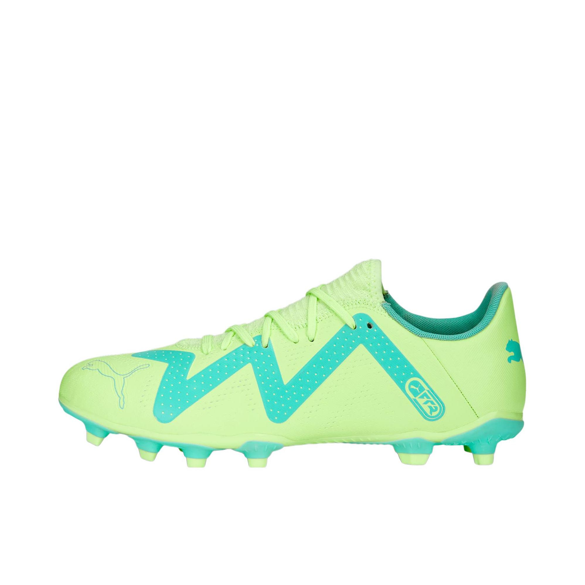 推荐商品：Puma/彪马 Future Play FG/AG 人造草坪 减震 防滑耐磨 胶质 足球鞋 绿色/蓝色