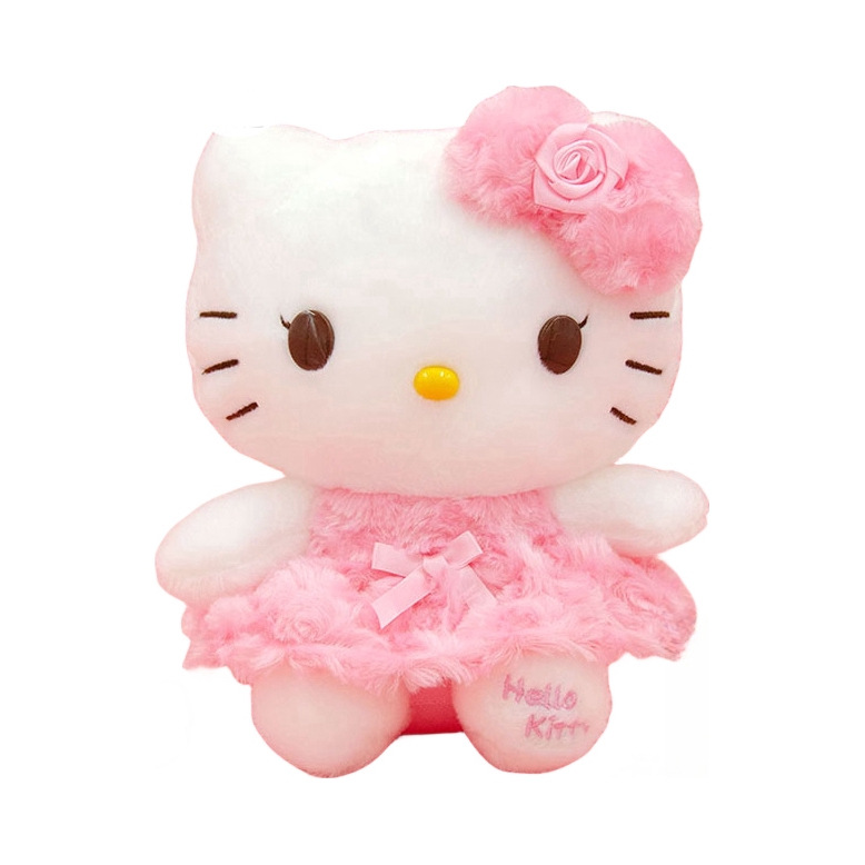 推荐商品：estrong/长亿 玫瑰HelloKitty 毛绒玩具