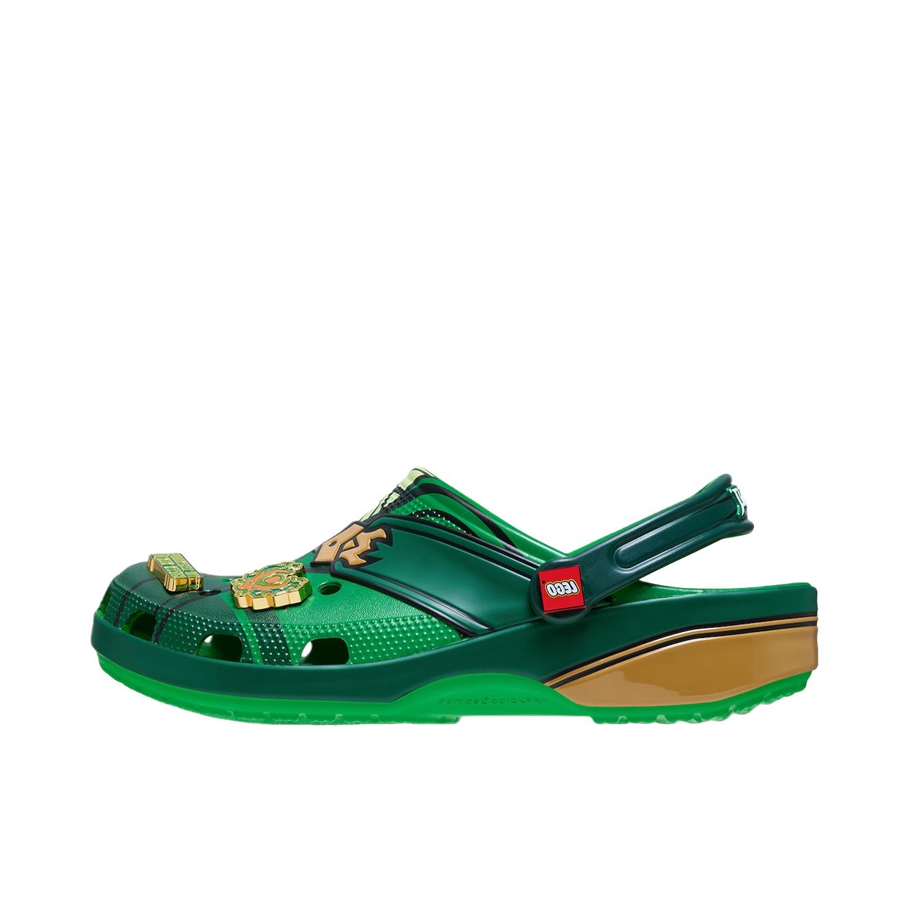 推荐商品：Crocs/卡骆驰 Collection 凉鞋 防滑耐磨透气 LEGO Ninjago联名/绿色