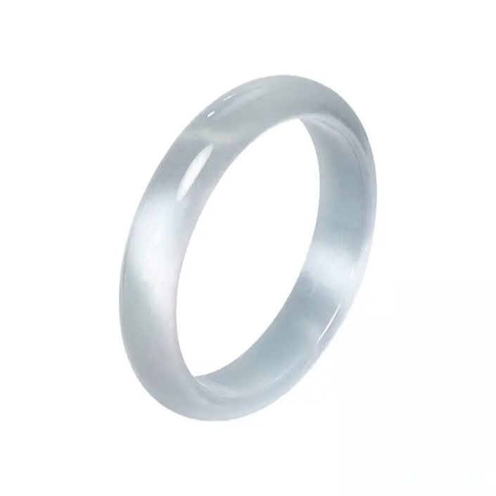 推荐商品：岁月静好 冰蓝美人玻璃猫眼手镯 SYJH-621HJ-1341