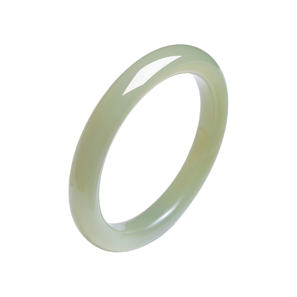 推荐商品：五花八门 和田玉平安手镯 H1009