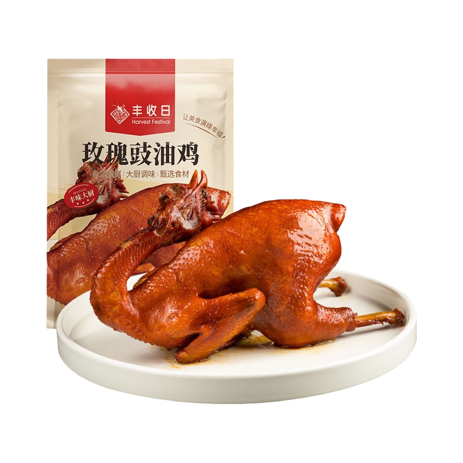 推荐商品：丰收日 玫瑰豉油鸡 袋装