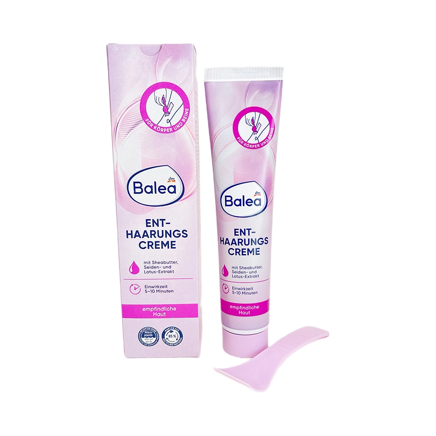推荐商品：Balea芭乐雅 德国脱毛膏 杏仁油腿腋下男女温和无刺激低敏