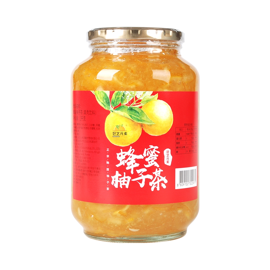 推荐商品：好艺元素 蜂蜜柚子茶 罐装