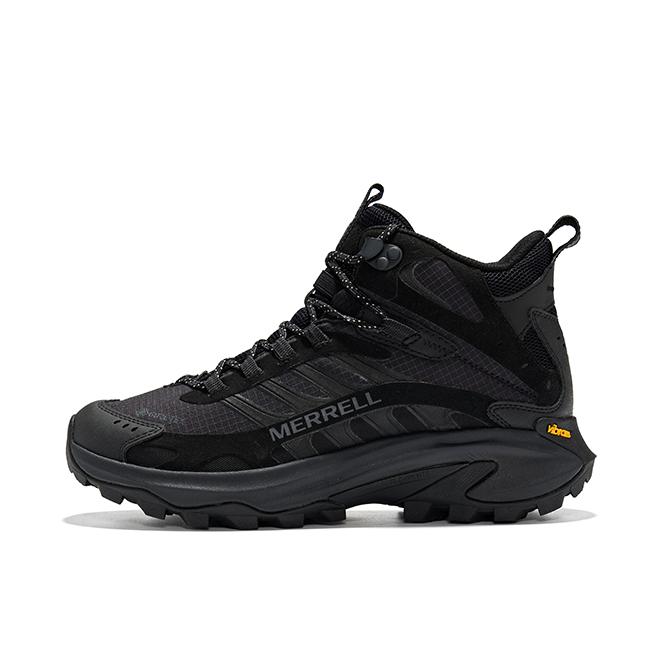 推荐商品：Merrell/迈乐 MOAB SPEED 2 户外鞋 徒步鞋 越野跑鞋 防滑耐磨防水轻量抓地包裹性 中帮/黑色