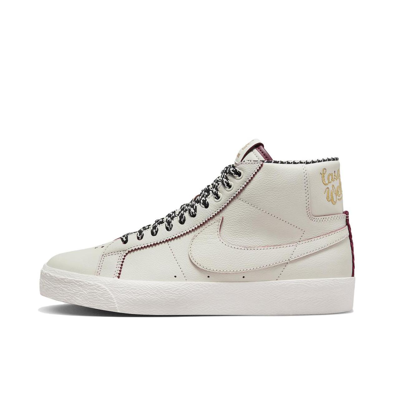 推荐商品：Nike Blazer 板鞋 经典复古防滑舒适百搭 白色/黑色