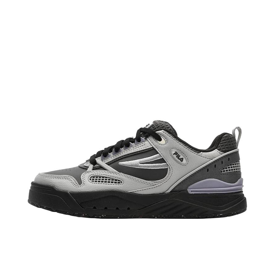 推荐商品：FILA/斐乐 Slam 时尚百搭 复古 舒适减震 防滑耐磨 轻便透气 运动休闲鞋 影灰/合金灰色