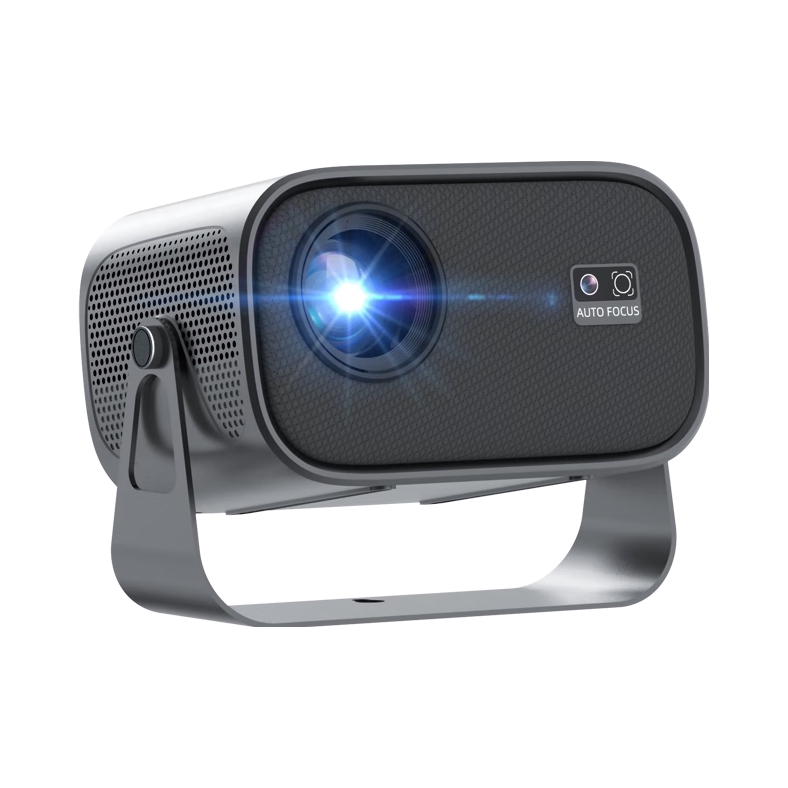 推荐商品：AET Q1 便携式两用投影仪 自动对焦 手机投屏 4K 卧室影院 高清输入 办公 会议 教育