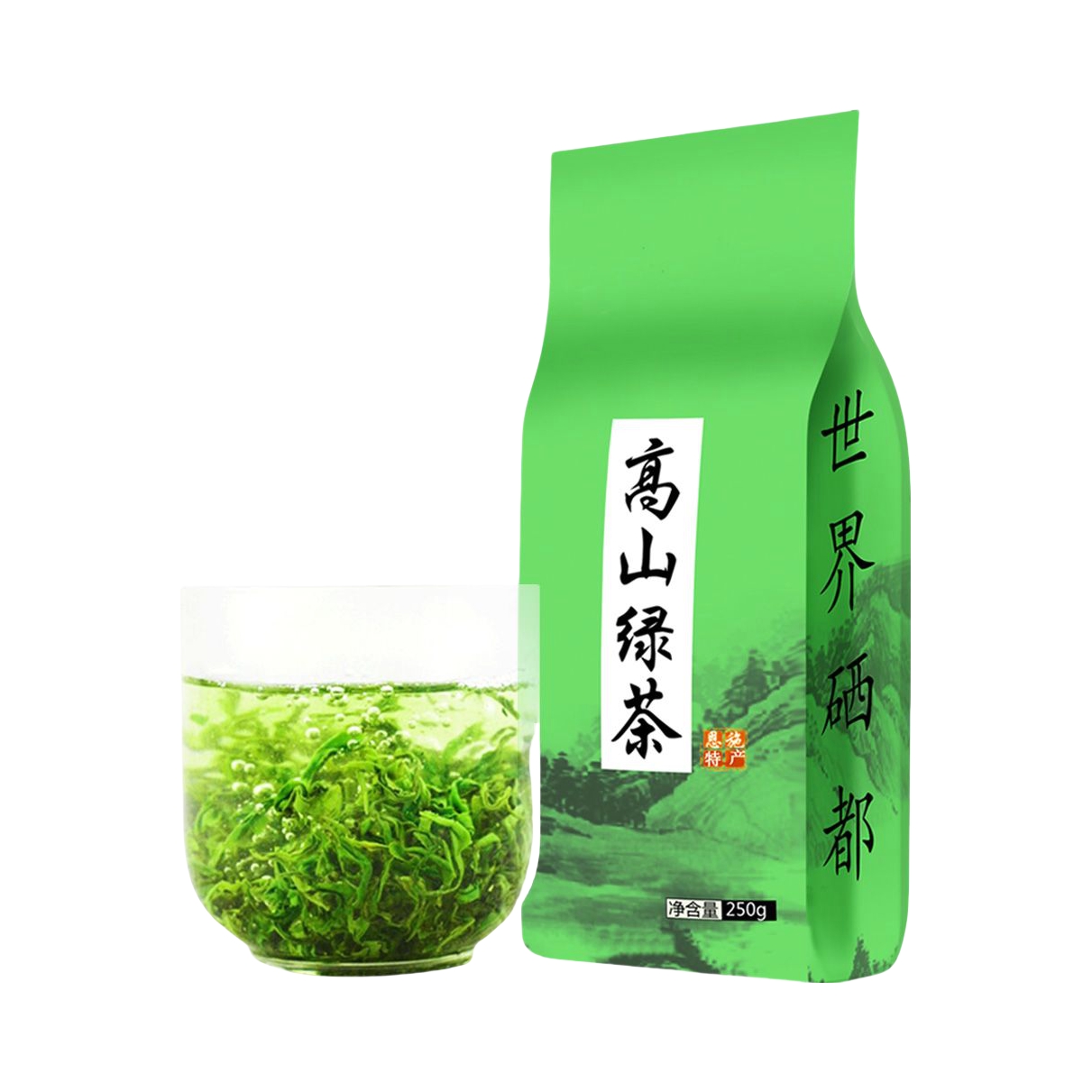 推荐商品：叶动力 高山绿茶 袋装