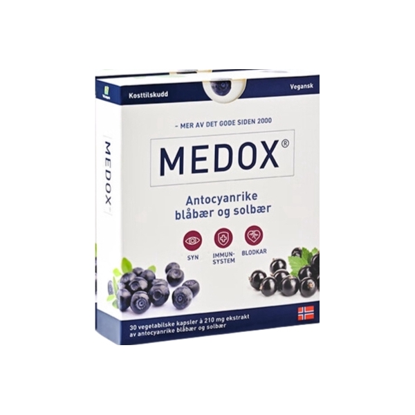推荐商品：MEDOX 葡萄籽花青素胶囊 野生越橘提取