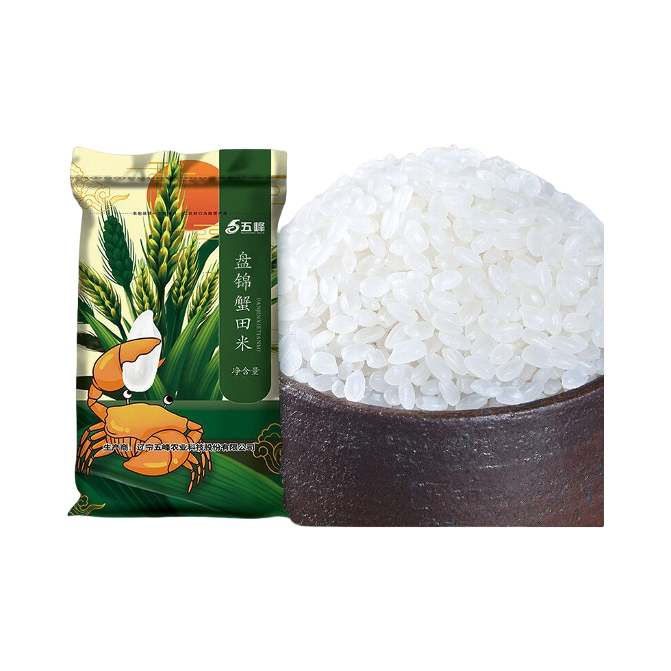 推荐商品：五峰 盘锦蟹田米 袋装